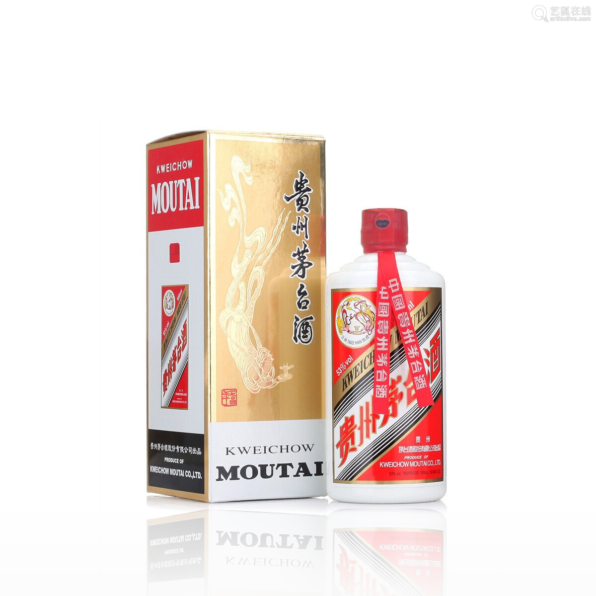 银川鸡年生肖茅台酒瓶回收